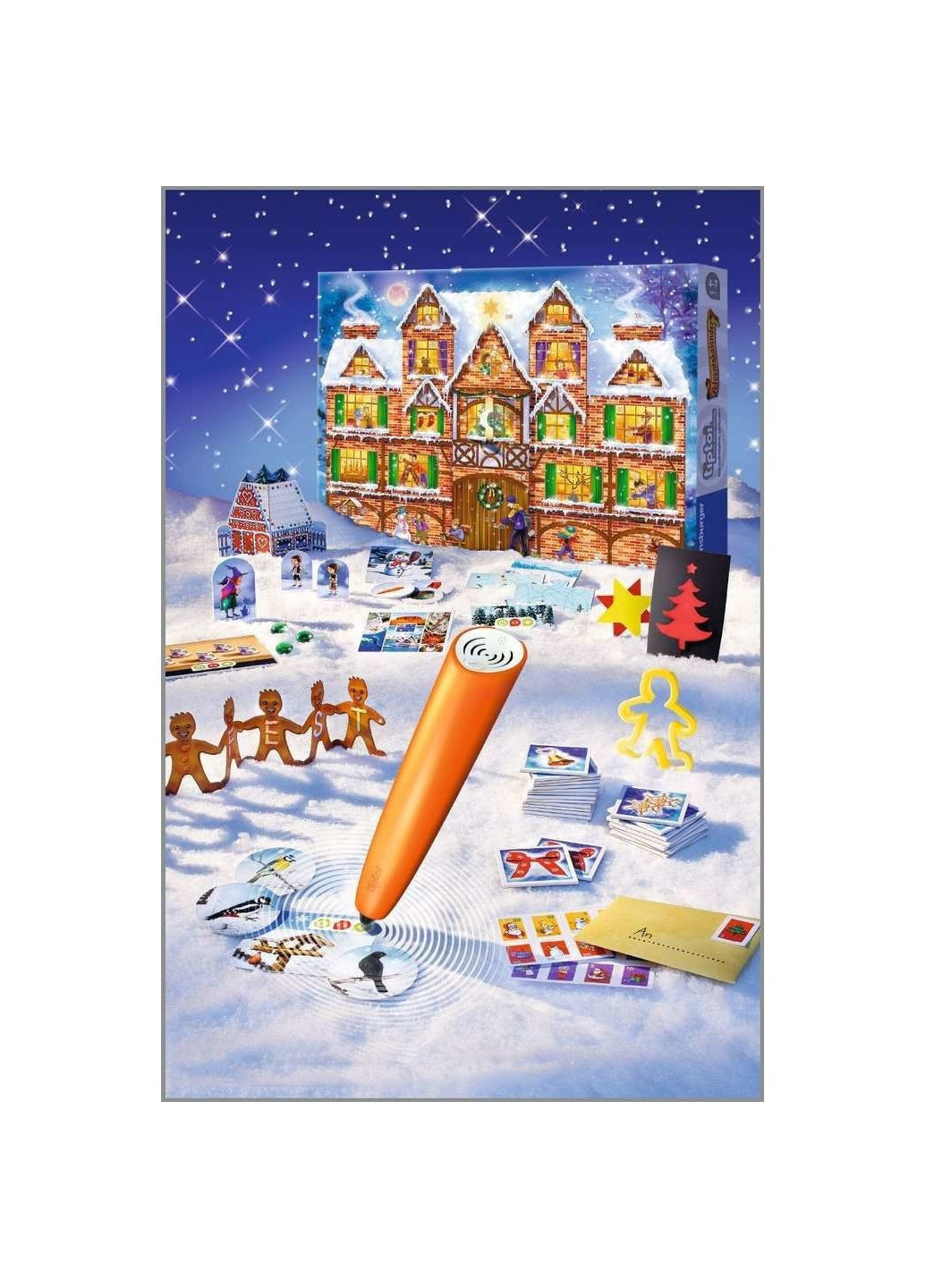 Новорічний адвент календар TipToi комбінований Ravensburger (306459846)