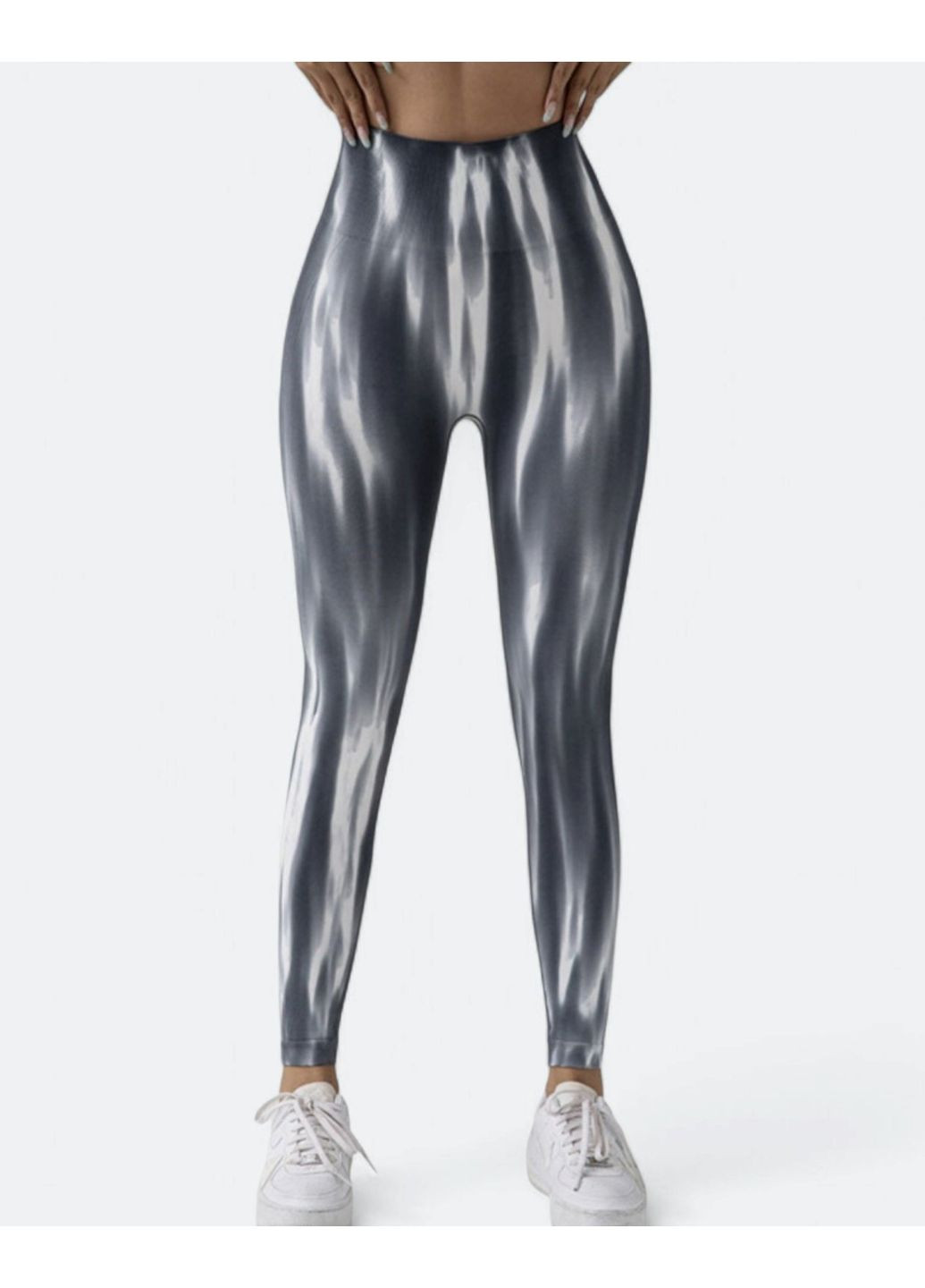 Легінси жіночи з пуш-ап ефектом Aurora/gray No Brand Aurorastyle/push-up/gray (355796356)