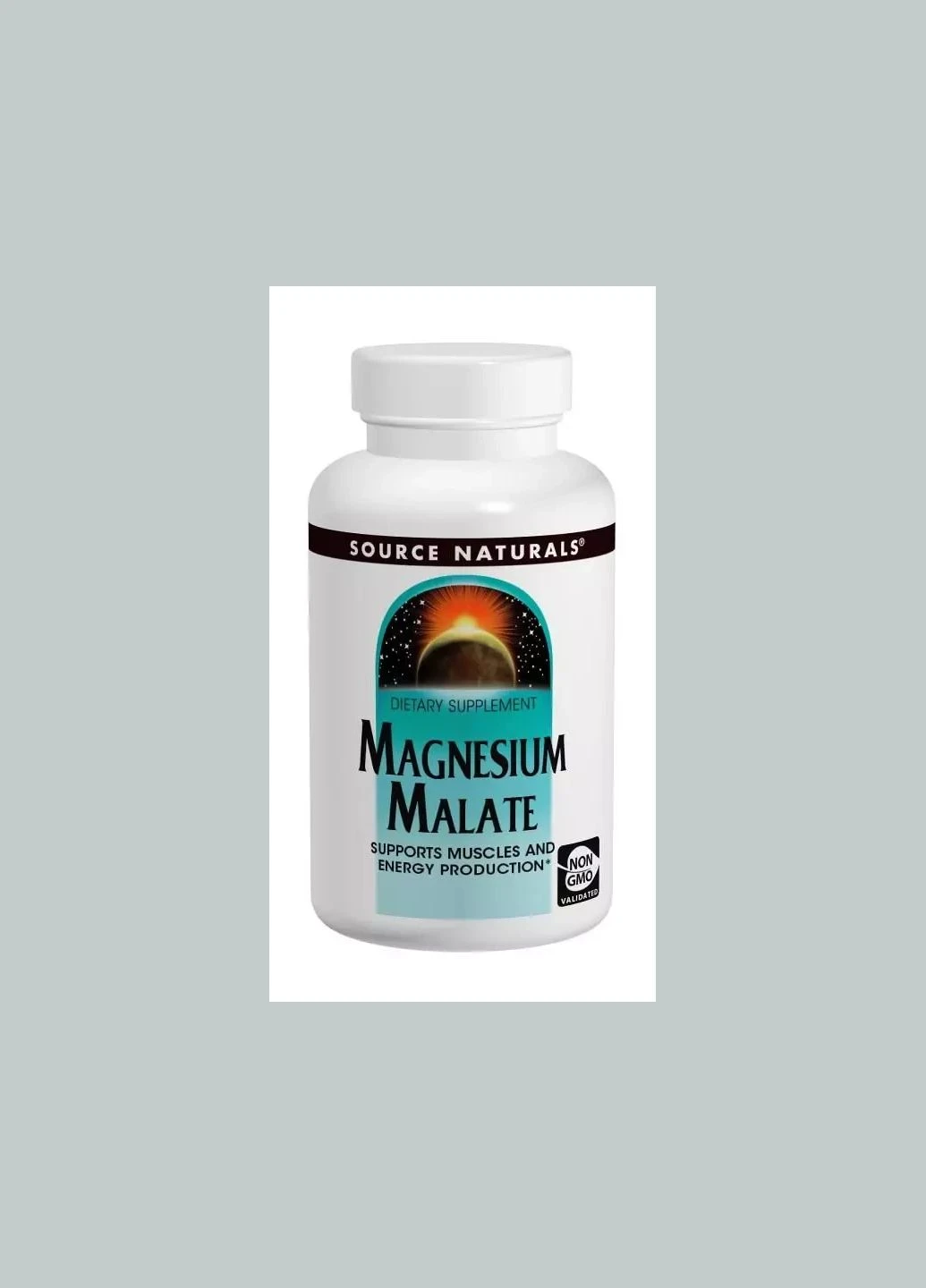 Магній + Яблучна Кислота (Магній Малат) 1250мг,, 180 таблеток Source Naturals (292006079)