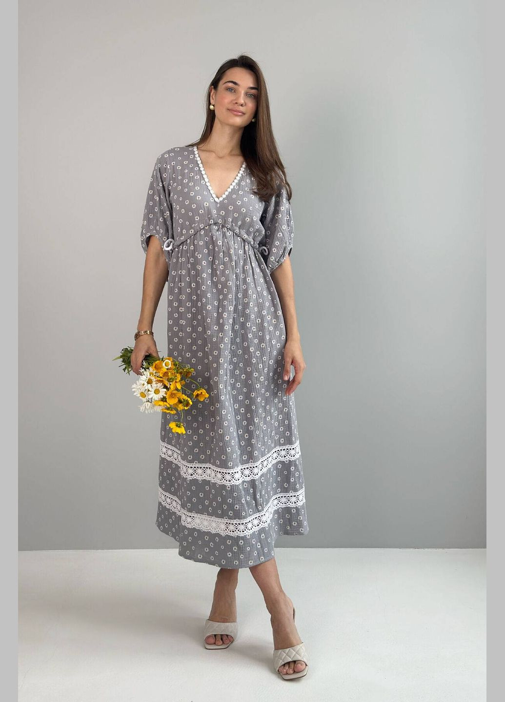 Серое платье Nenka