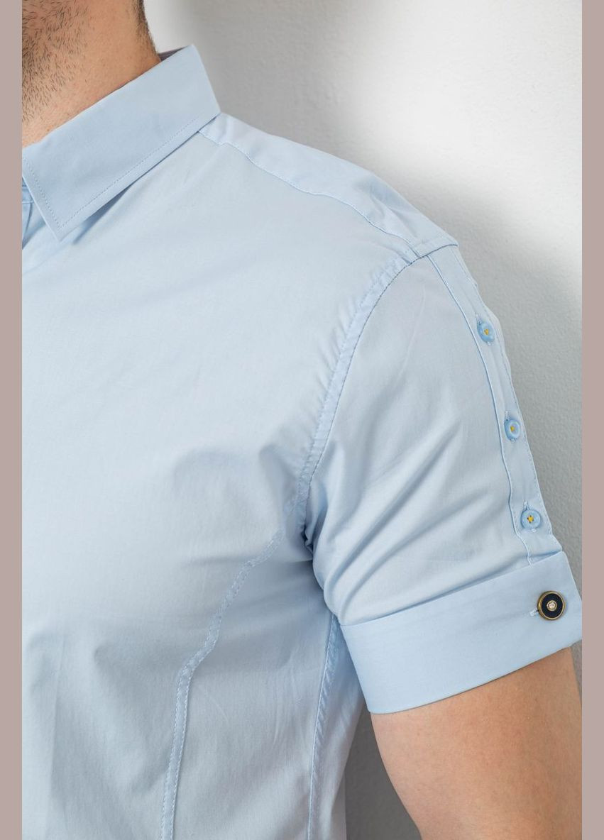 Голубой рубашка Ager