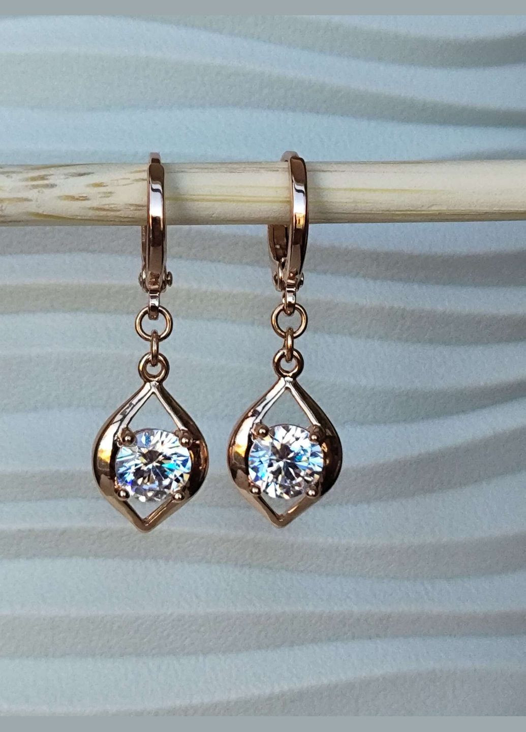 Сережки ксюпинг xuping подвески медицинское золото позолота Xuping Jewelry (336190313)