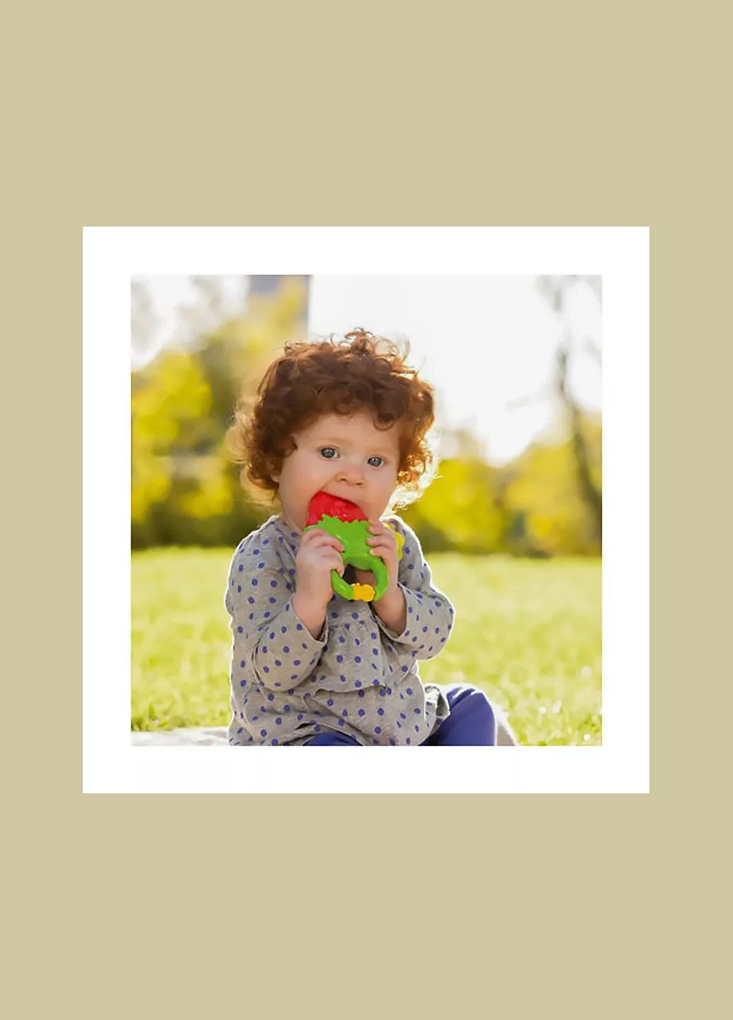 Прорізувач для зубів з вібрацією "Полуниця" Infantino (333251935)