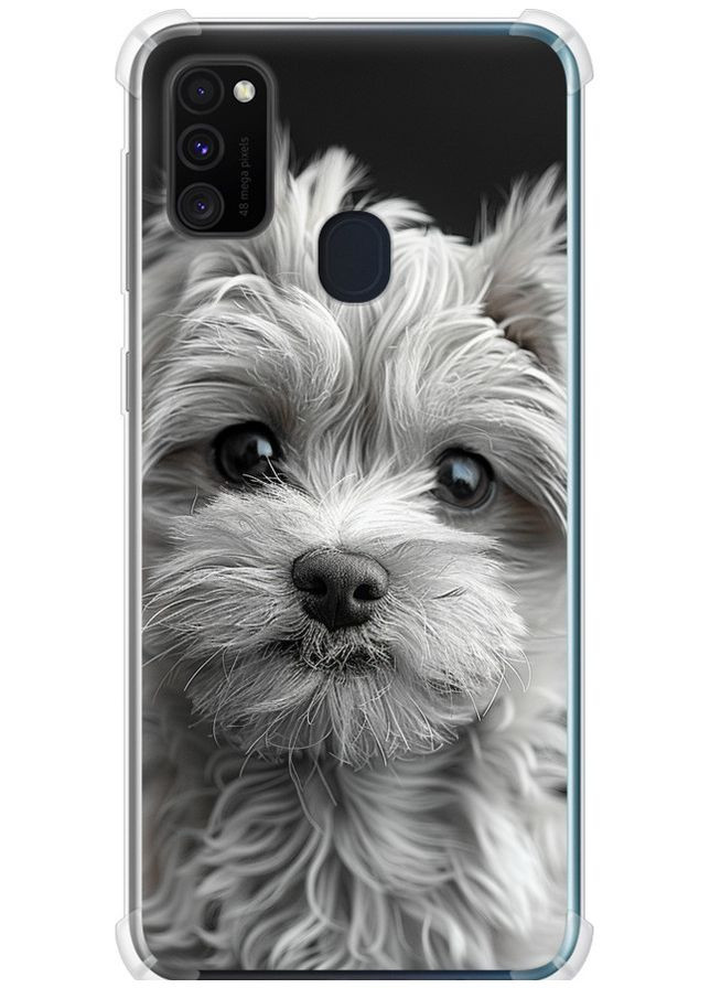 Силикон с усиленными углами чехол 'Мальтипу на чорном фоне' для Endorphone Samsung Galaxy M21 M215F (297657969)