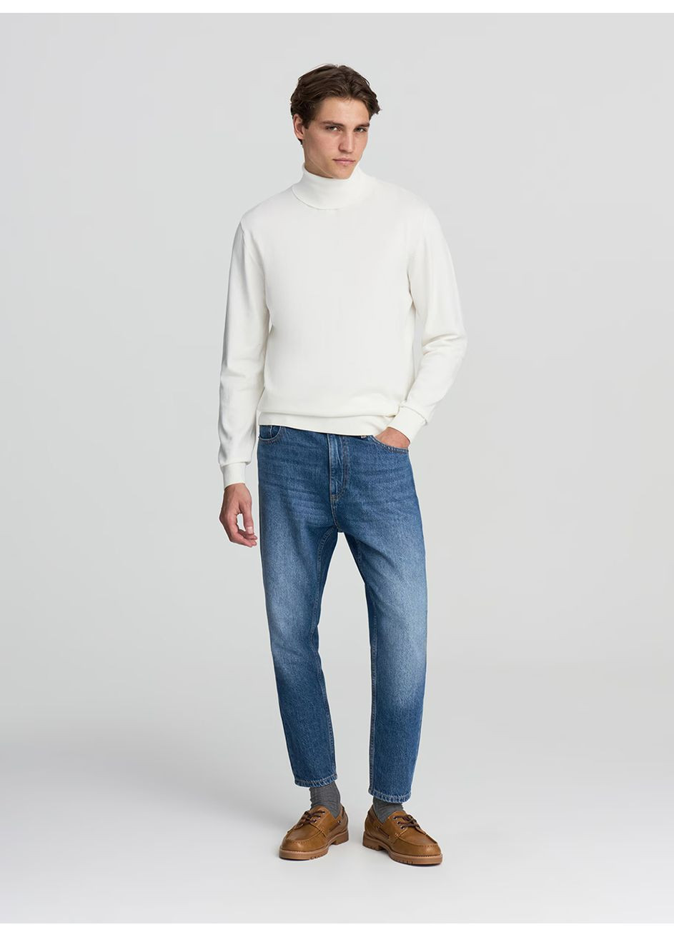 Молочний демісезонний светр чол Terranova