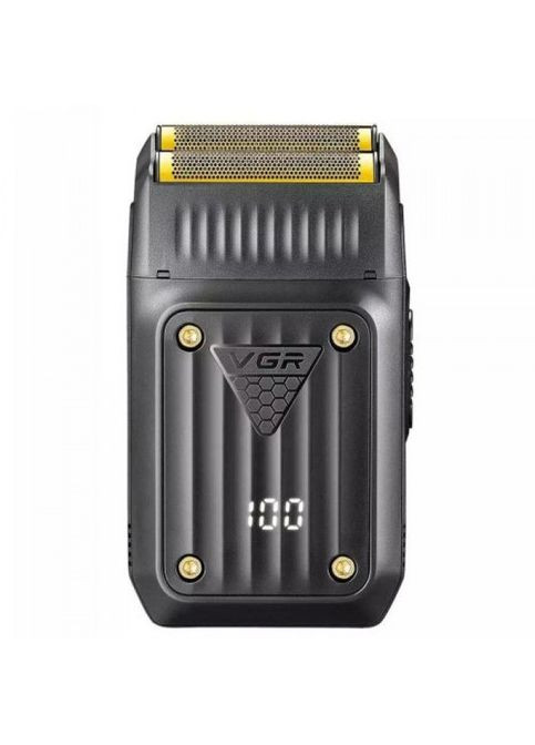 Електробритва V-363 шейвер для сухого гоління з LED Дисплеєм Чорний VGR (298618492)