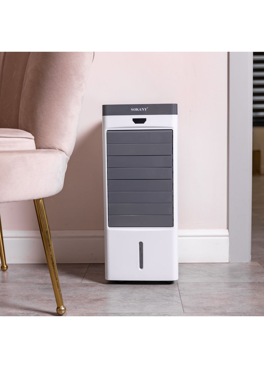 Портативный кондиционер 75 Вт с пультом, ионизацией и баком 5 л SK-19017 Sokany (370974538)