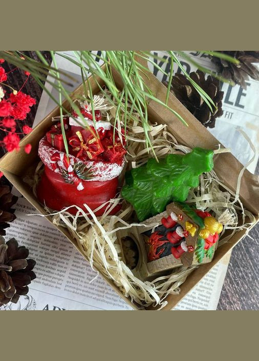 Набір свічок - Різдвяне Сяйво 5Candles (322347011)