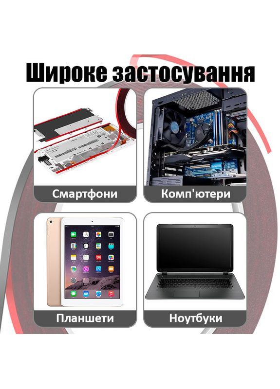 Скотч двухсторонний DST030 клейкая тонкая лента на PE основе 10м / толщина 0.3мм / ширина 2мм Amaoe (319169525)