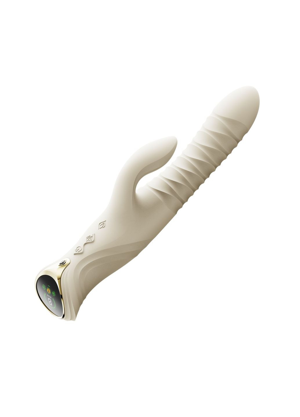 Пульсатор-кролик с вибрацией Mose 2 Ivory White - CherryLove Zalo (366962541)