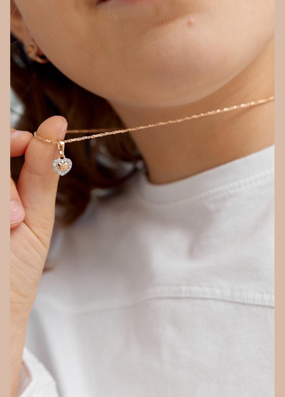 Кулон "сердечко" Медичний сплав. Xuping Jewelry (329443510)