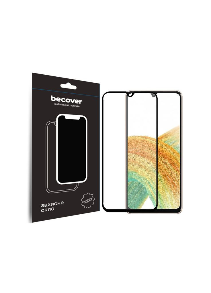 Стекло защитное (m319849) BeCover ZTE Blade A33Plus Black (367064768)