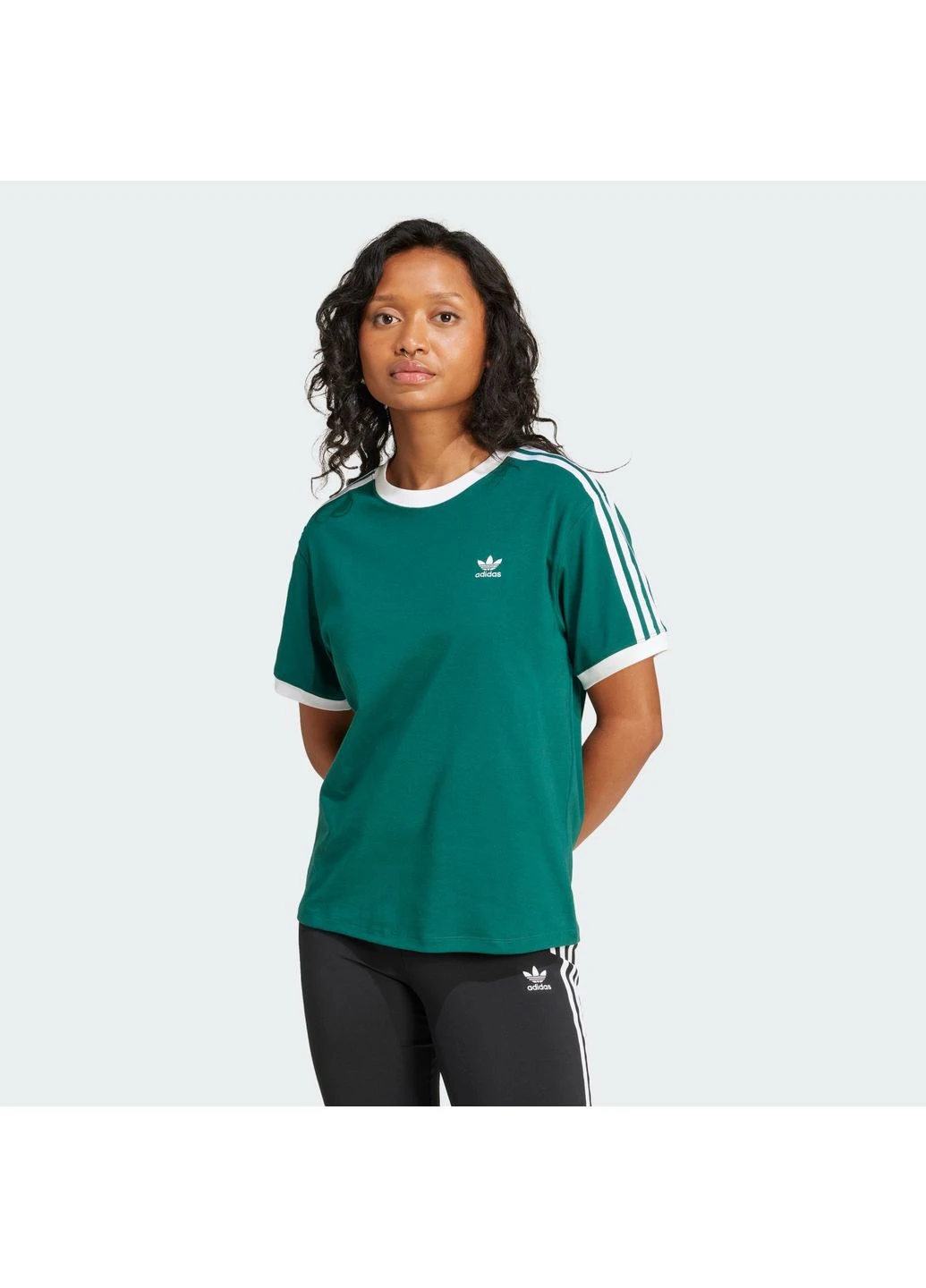 Футболка 3-Stripes Baby Green JD4571 adidas - (398039989)