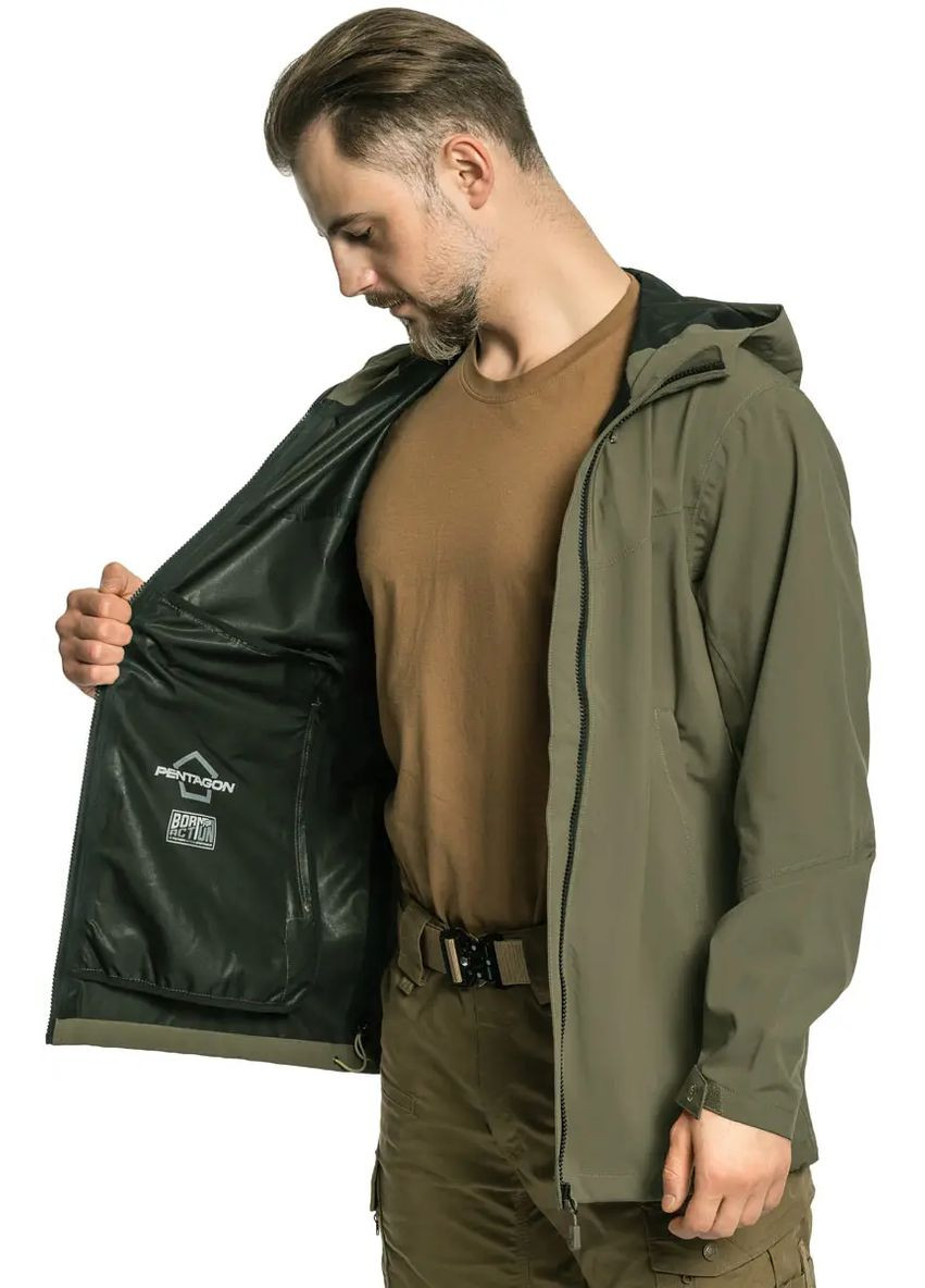 Комбинированная демисезонная куртка monlite wp softshell jacket ral Pentagon