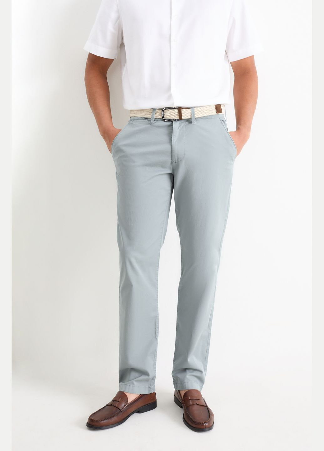 Штани чино з ременем C&A (345085119)