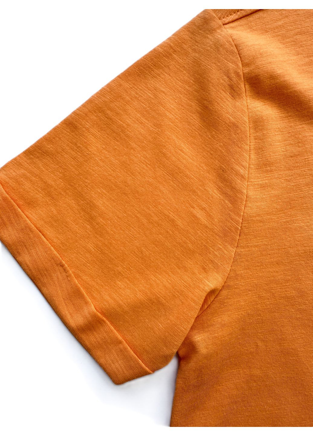 Помаранчева літня футболка для хлопця оранжева з кишенькою 2000-60 (146 см) OVS
