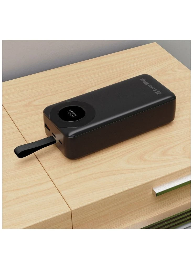 Батарея універсальна 30 000 mAh EnergyPlus PD/18W, QC3.0/22.5W, Black (CW-PB300LPB4BK-PDD) Colorway (343248845)