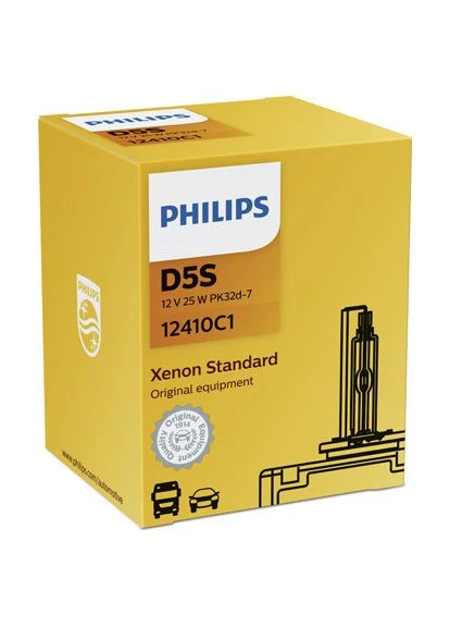 Автолампа ксеноновая D5S 12V 25W PK32D-7 PS 12410 C1 Philips (386941685)