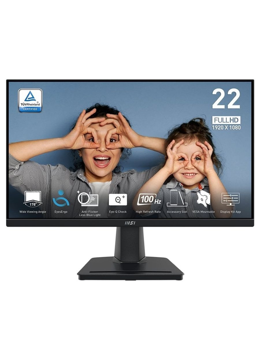 Монитор 21.5" Pro MP225V VA Black 100Hz MSI (330030490)