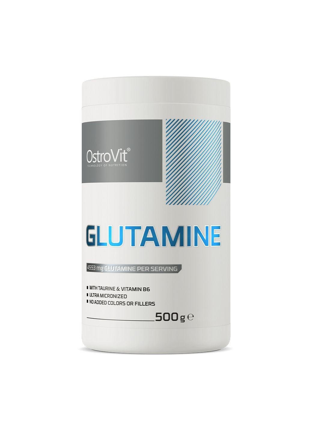 Аминокислота Glutamine, 500 грамм Лимон Ostrovit (293341430)