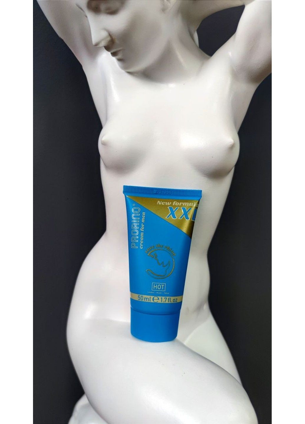 Крем эрекционный увеличивающий объем PRORINO XXL Cream for men 50 ml - New formula Hot (291412387)