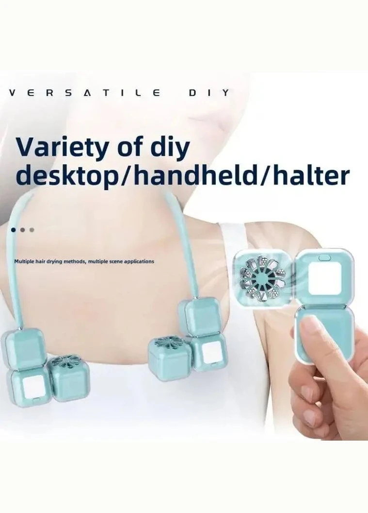 Вентилятор на шею Ice Cube LY-955 • Персональный USB-вентилятор с мощным обдувом и бесшумной работой Стратег (365546389)