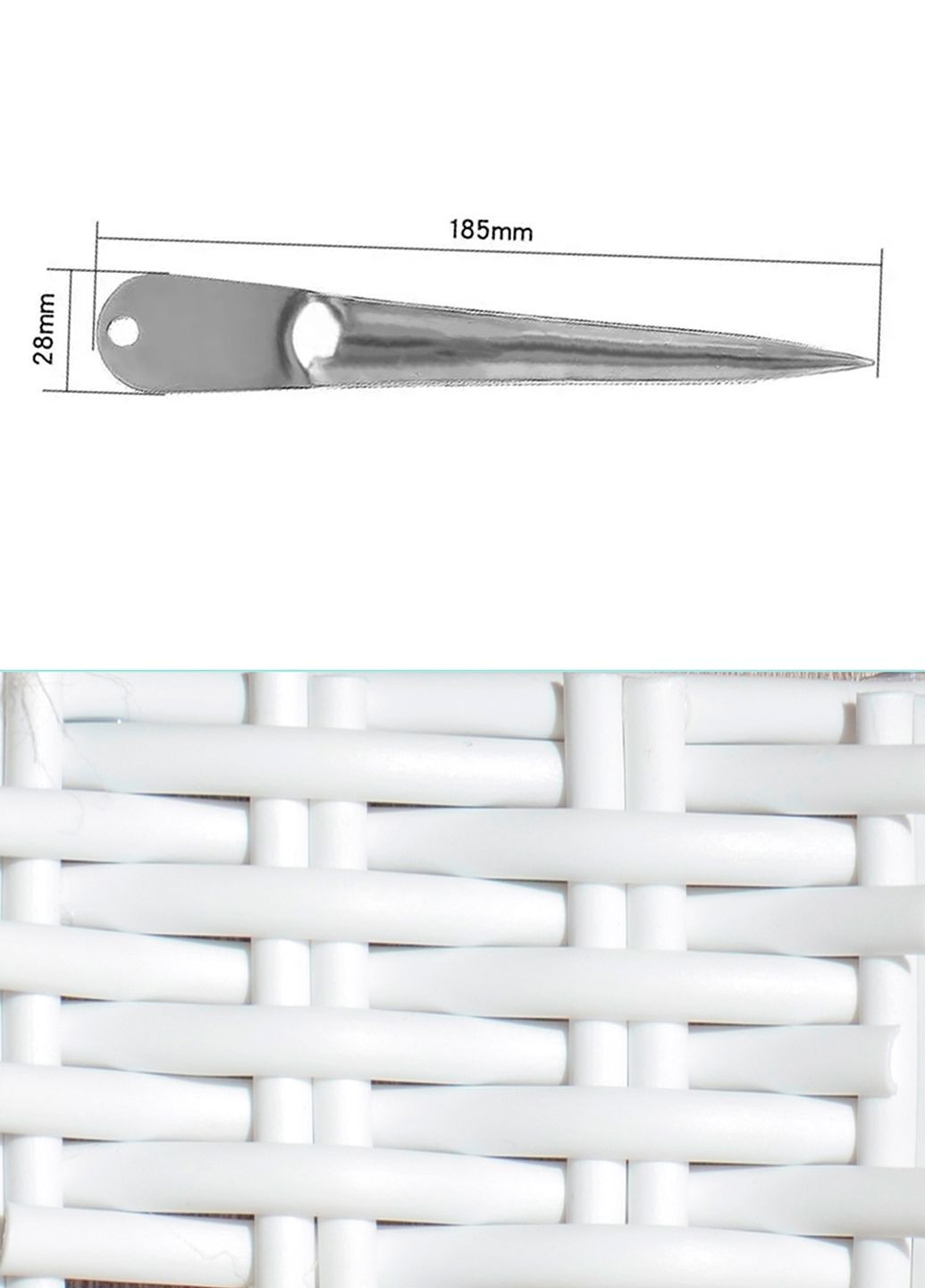 Набор для плетения ротанга. Ротанг для плетения и лопатка для плетения искусственным ротангом Handmade (361894090)