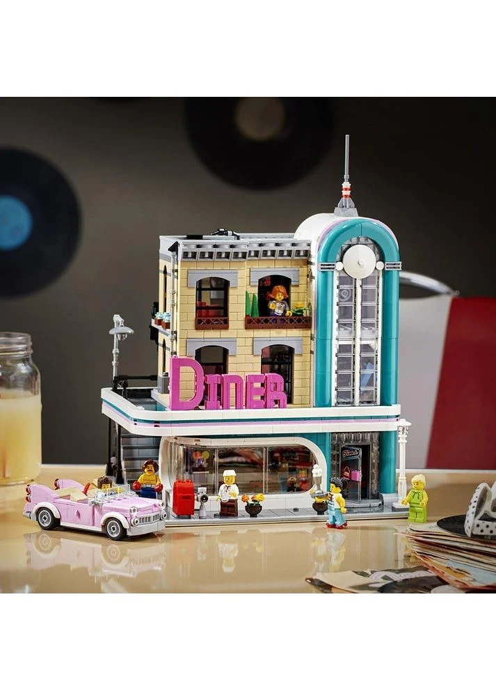 Конструктор Creator Expert 10260 Закусочная в центре 2480 деталей Lego (402382822)