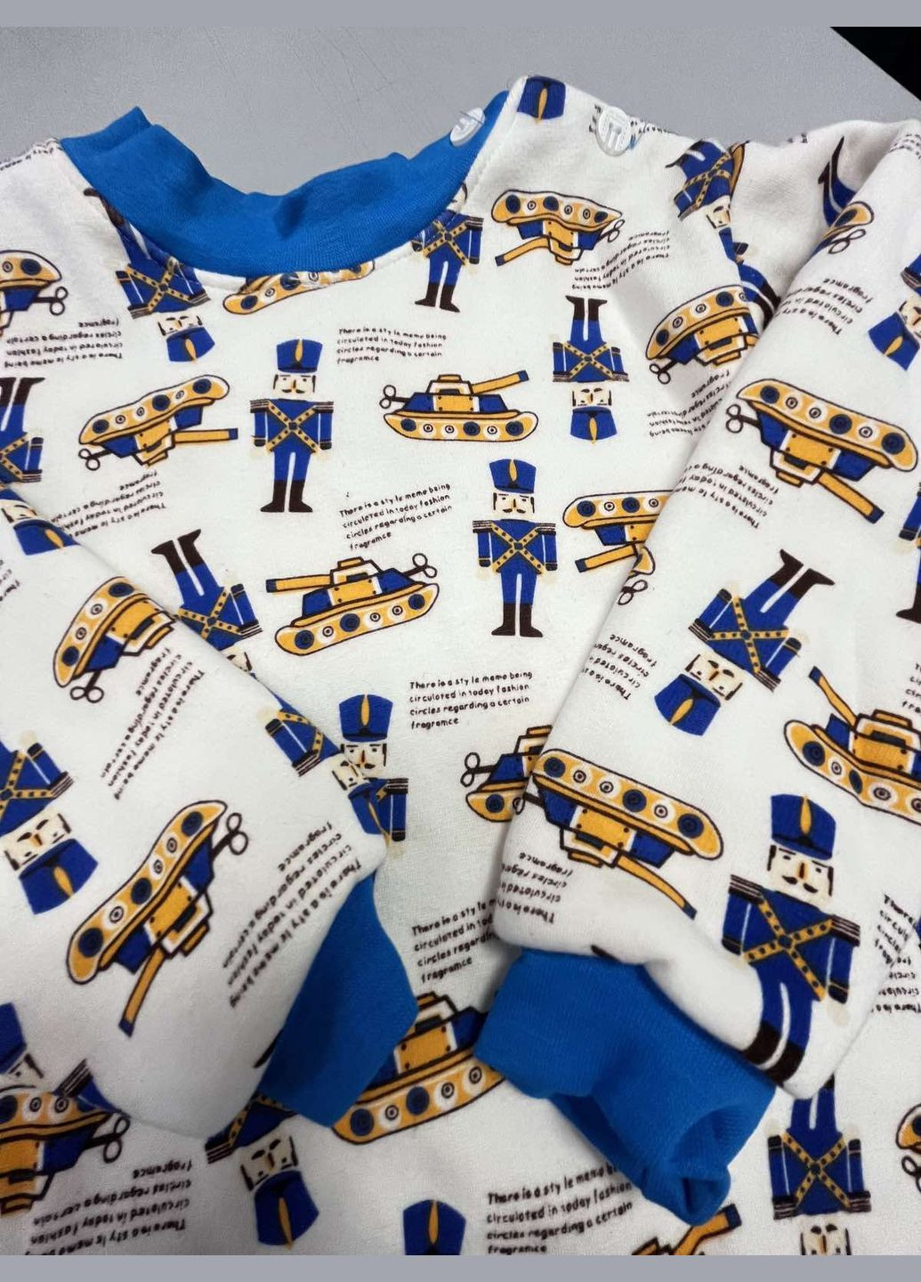 Комбінована всесезон піжама дитяча утеплена Piccolo