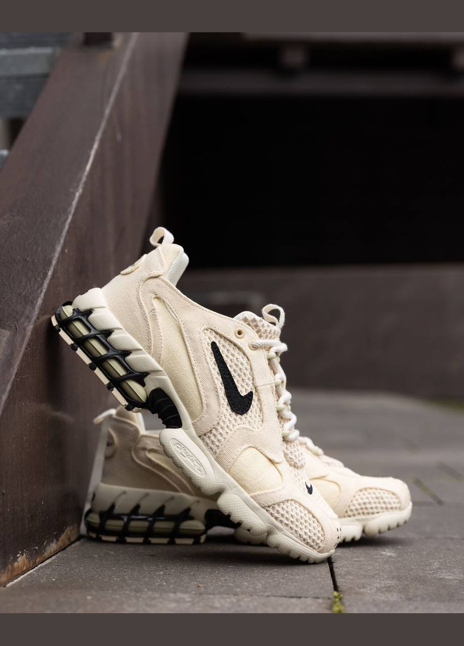 Бежевые кроссовки No Brand