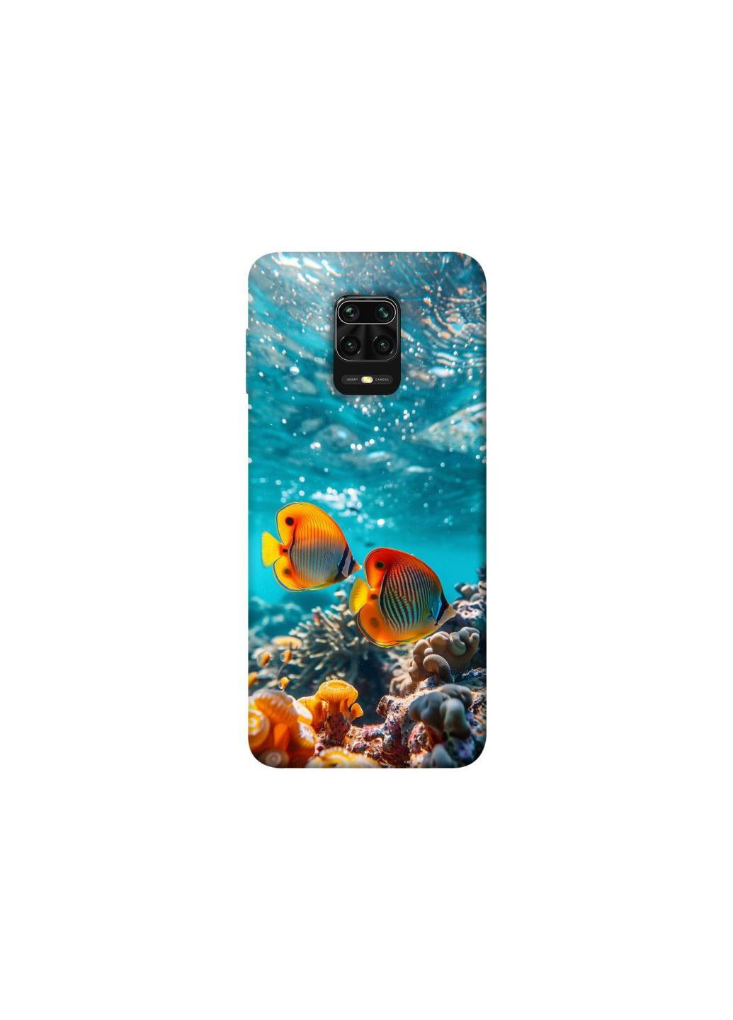 Чохол на Xiaomi Redmi Note 9s / Note 9 Pro / Note 9 Pro Max Coral fish Frontalka (347242027)