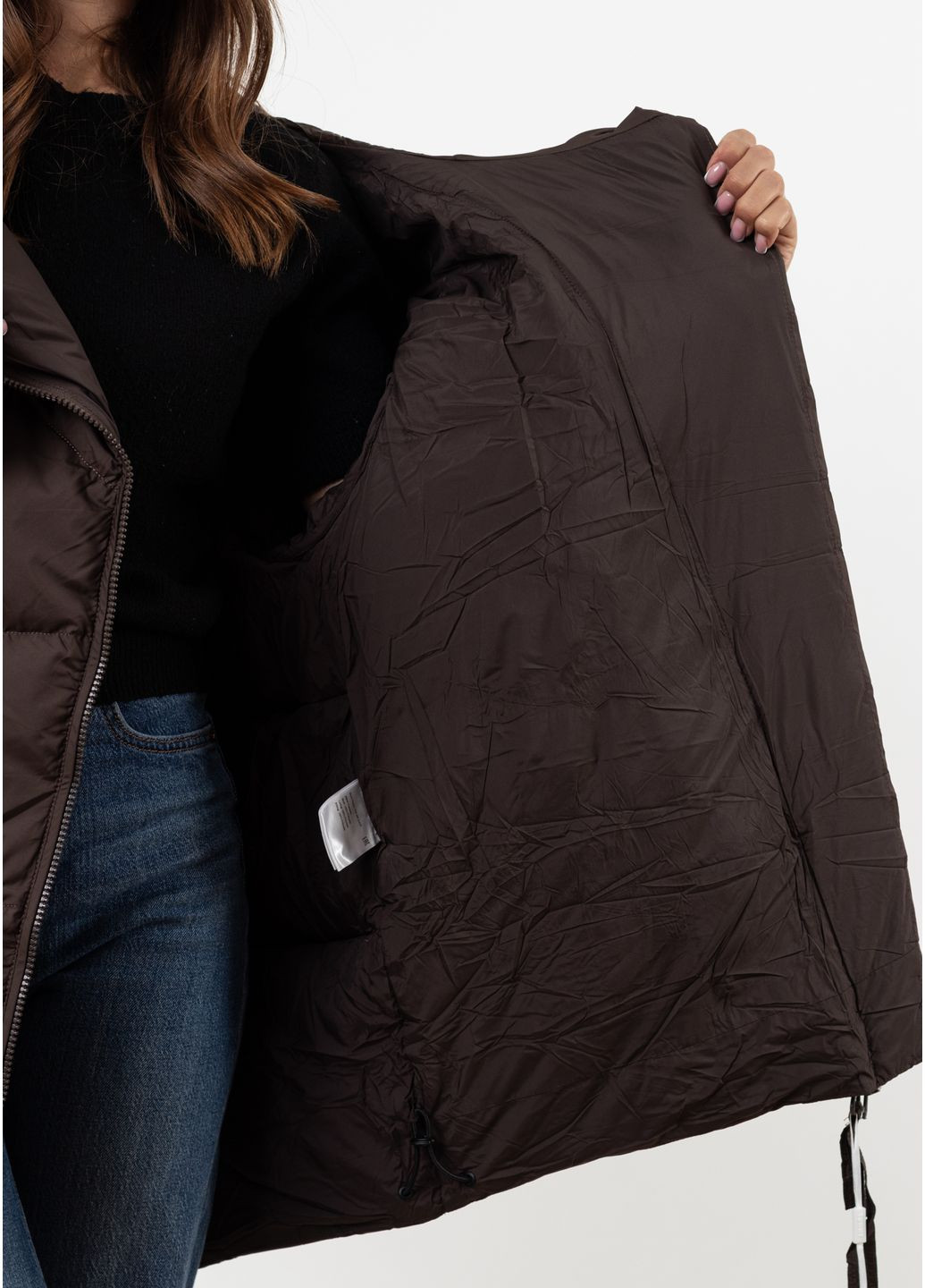 Коричневый зимний Пуховик Towmy