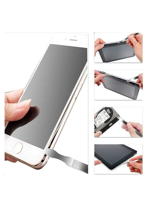 Набор лопаток XHZC125/металлические 4 шт. / для разборки корпусов смартфонов, ноутбуков, техники No Brand (326806539)