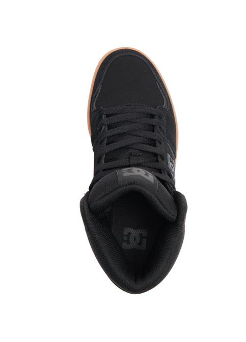 Чорні всесезон кросівки cure high-top elastic black gum /3/22 см DC