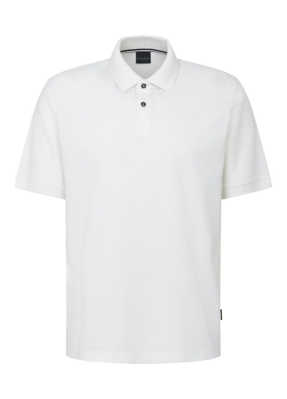 Белая футболка-поло мужское для мужчин Bugatti
