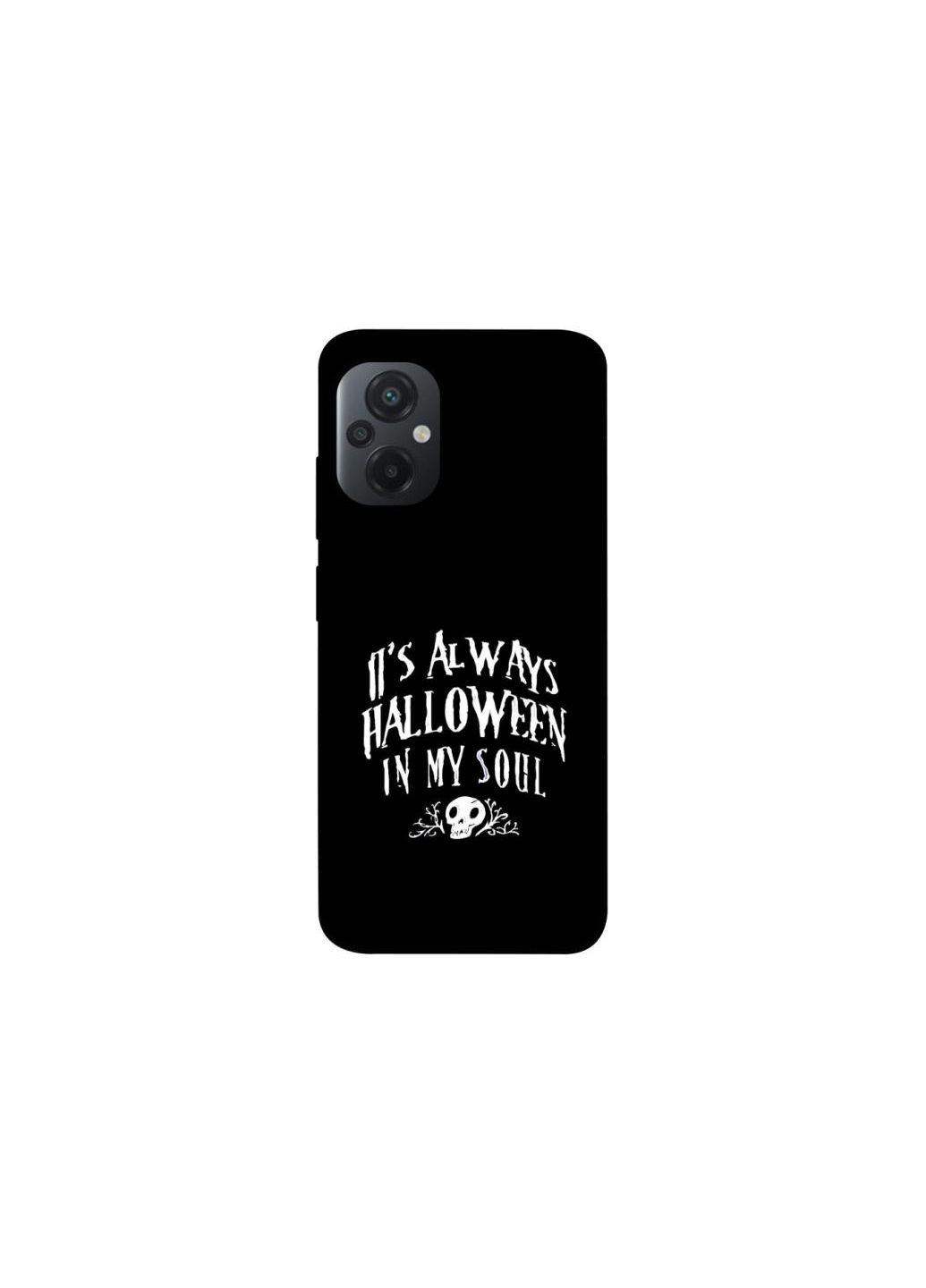 Чехол на Xiaomi Poco M5 Halloween in my soul Frontalka (361323219)