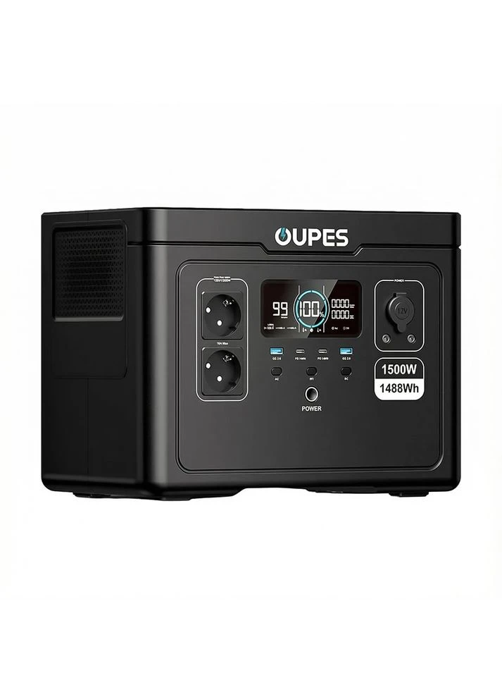 Портативна зарядна станція S015 (Exodus) 1500W 1488Wh LiFePO4 (42-00309) OUPES (382712950)