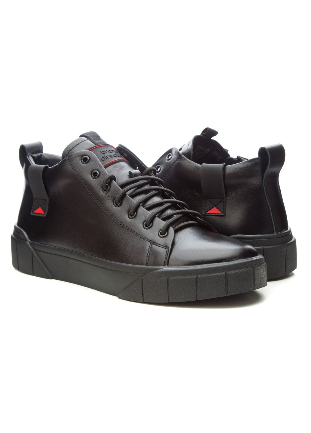 Черные зимние ботинки мужские Springer