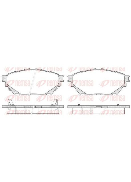Колодка Remsa (345780650)
