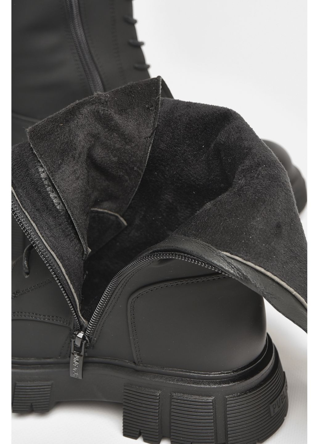 Осенние сапоги демисезонные детские девочка черного цвета Let's Shop