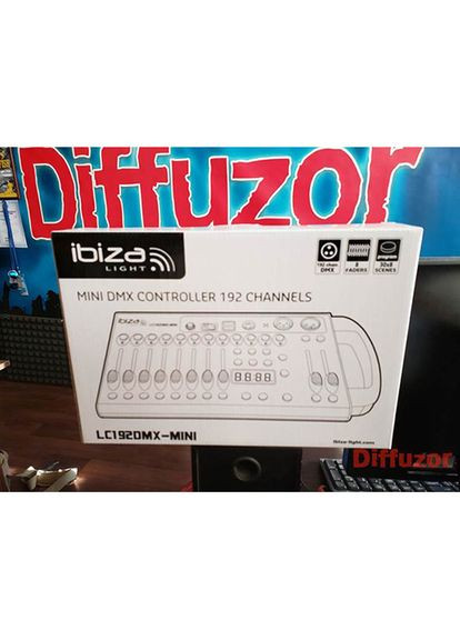 2.4G Беспроводной мини DMX контроллер MINI-192W New Light (326743674)