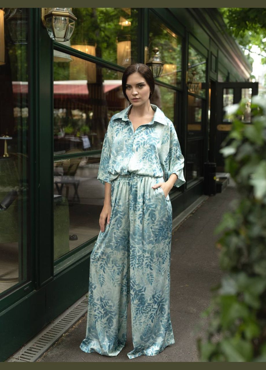 Женский костюм свободного кроя из шелка Avanti (337312012)