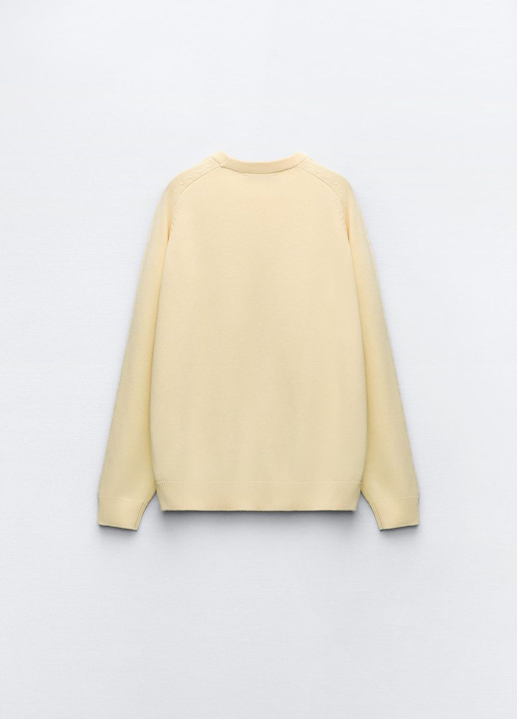 Світло-жовтий демісезонний светр Zara