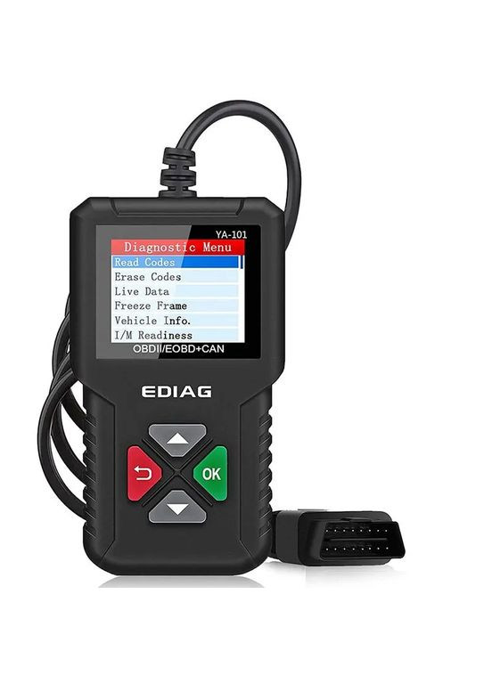 Автосканер EDIAG YA101 OBD2, інструмент діагностики системи двигуна, зчитувач кодів несправностей No Brand (300577729)