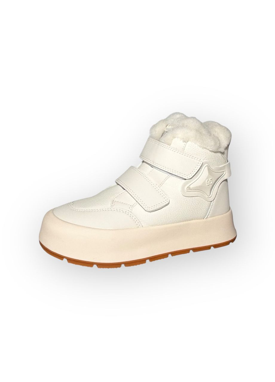 Дитячі зимові черевики для дівчаток Tom.m на платформі, молочні, розмір 37-23,5 см. Том.М (370673811)