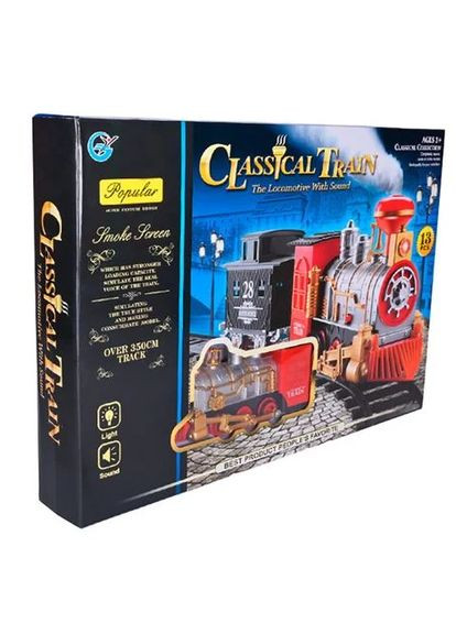 Детская игрушечная "Железная дорога" GY810-1 свет, звук Bambi (364959705)