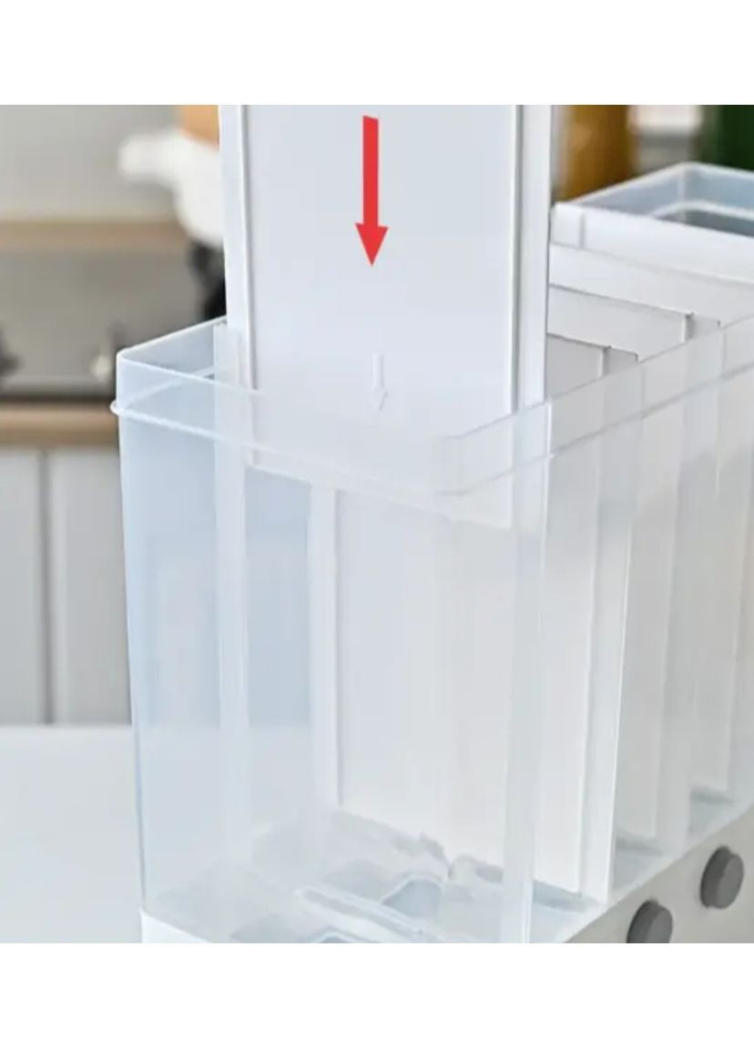 Органайзер на 6 секцій для сипучих продуктів No Brand (362445867)