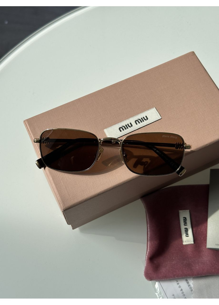 Окуляри Miu Miu MUA53S ZVN60O Brown Gold No Brand (355342931)