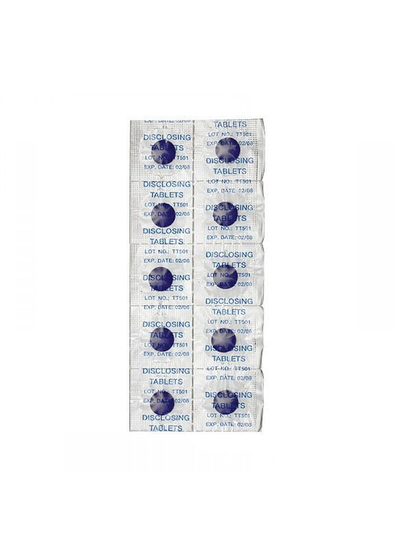 Таблетки для индикации зубного налета 12шт (2-751142) Curaprox (369795375)