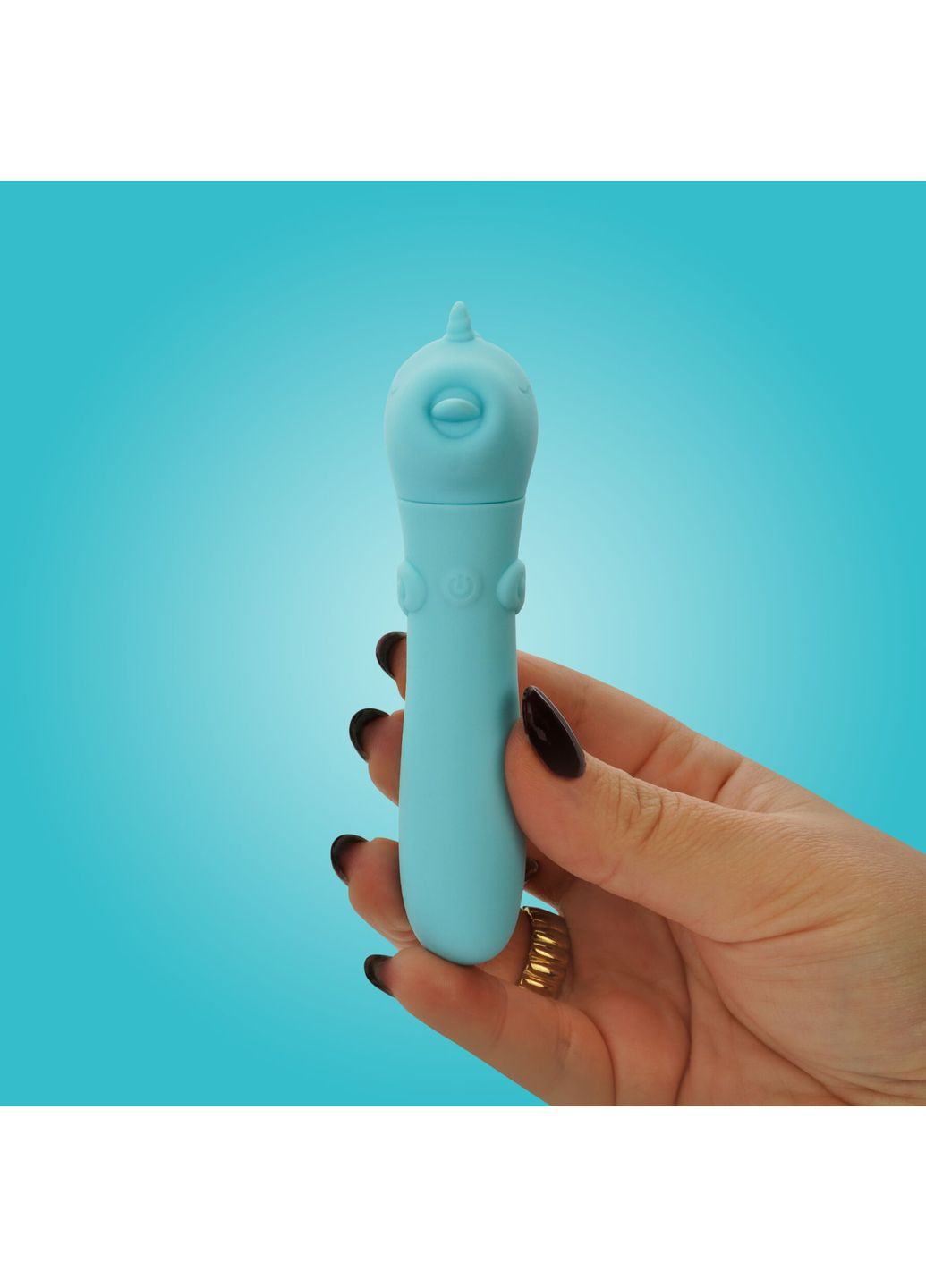 Вибратор-единорожка USB Bullet - Mount'n Peak, виброшар, USB-зарядка - CherryLove Unihorn (369666157)